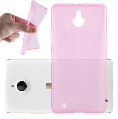 Nokia Lumia 850 Cover TPU Etui (Lyserød)