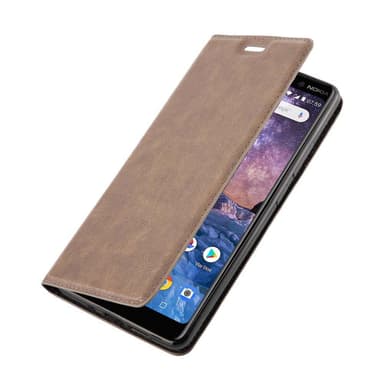 Nokia 7 PLUS Cover Etui Case (Brun)