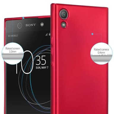 Sony Xperia XA1 Cover Etui Case (Rød)