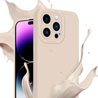 iPhone 14 PRO MAX Cover Etui Case (Lyserød)