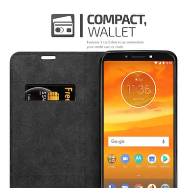 Motorola MOTO E5 PLUS Cover Etui Case (Brun)