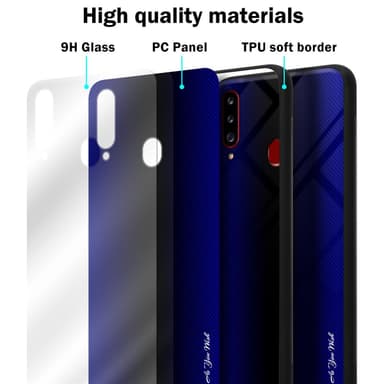 Cover Samsung Galaxy A20s Etui Case (Lilla)