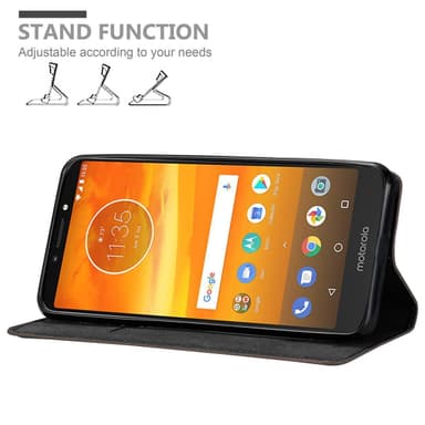 Motorola MOTO E5 PLUS Cover Etui Case (Brun)