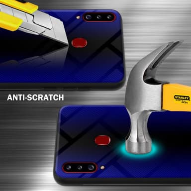 Cover Samsung Galaxy A20s Etui Case (Lilla)