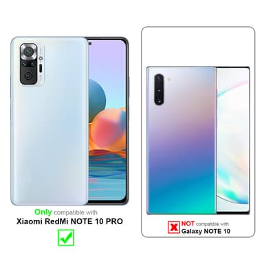 Xiaomi RedMi NOTE 10 PRO Cover Etui Case (Sort)