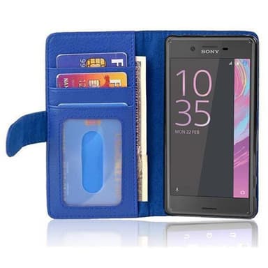 Sony Xperia X Pungetui Cover (Blå)