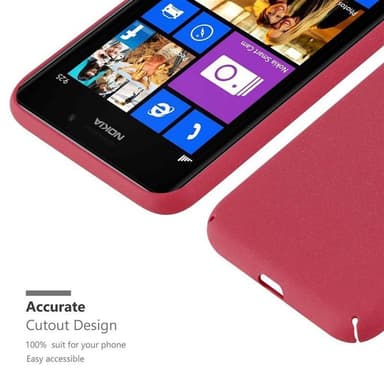 Nokia Lumia 925 Cover Etui Case (Rød)