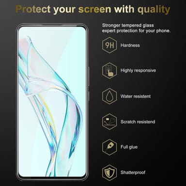 ZTE Axon 30 Skærmbeskytter Beskyttelsesglas