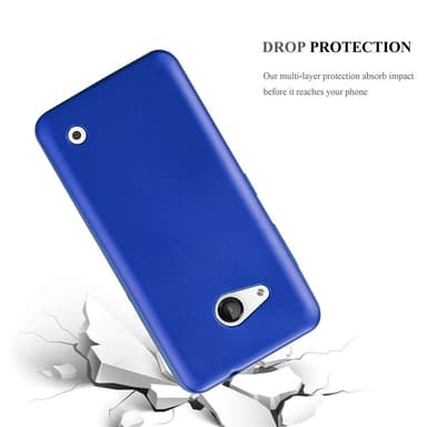 Nokia Lumia 550 Cover Etui Case (Blå)
