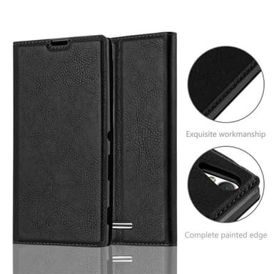 Sony Xperia T3 Cover Etui Case (Sort)