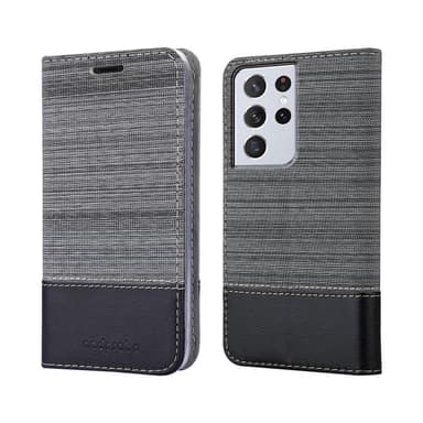 Samsung Galaxy S21 ULTRA Pungetui Cover Case (Grå)