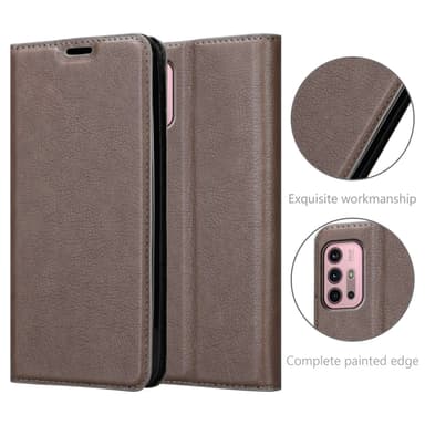 Motorola MOTO G10 / G30 Cover Etui Case (Brun)