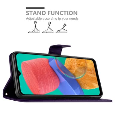 Samsung Galaxy M33 5G Pungetui Cover Case (Lilla)