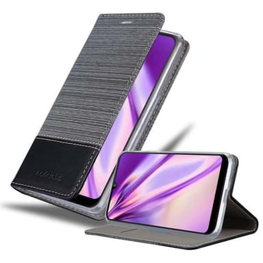 Motorola MOTO E6 PLUS Pungetui Cover Case (Grå)