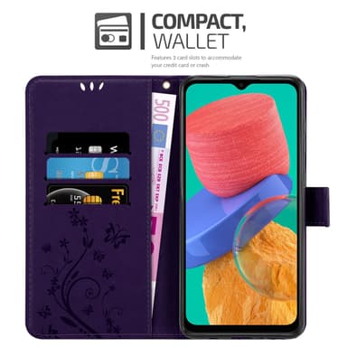 Samsung Galaxy M33 5G Pungetui Cover Case (Lilla)
