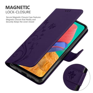 Samsung Galaxy M33 5G Pungetui Cover Case (Lilla)