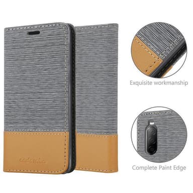 Sony Xperia 10 II Pungetui Cover Case (Grå)