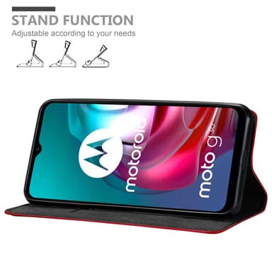 Motorola MOTO G10 / G30 Cover Etui Case (Rød)