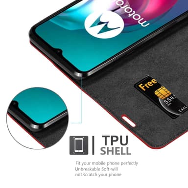 Motorola MOTO G10 / G30 Cover Etui Case (Rød)
