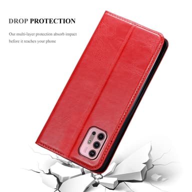Motorola MOTO G10 / G30 Cover Etui Case (Rød)