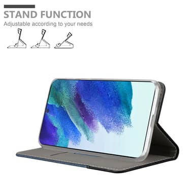 Samsung Galaxy S22 PLUS Pungetui Cover Case (Blå)