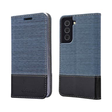 Samsung Galaxy S22 PLUS Pungetui Cover Case (Blå)