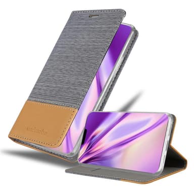 iPhone 12 PRO MAX Pungetui Cover Case (Grå)