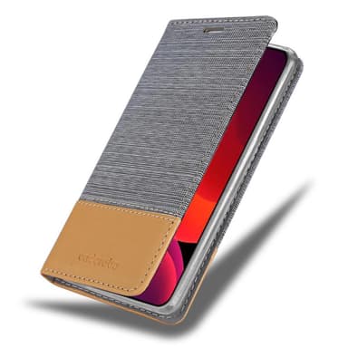 iPhone 12 PRO MAX Pungetui Cover Case (Grå)