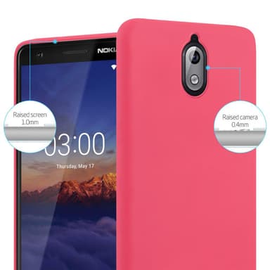 Cover Nokia 3.1 Etui Case (Rød)