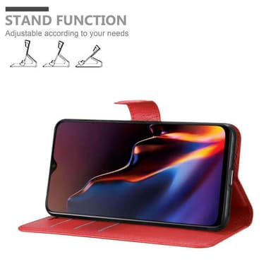 Pungetui OnePlus 6T Cover Case (Rød)