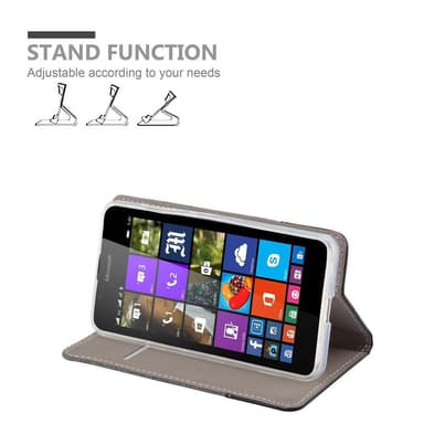 Nokia Lumia 540 Pungetui Cover Case (Grå)