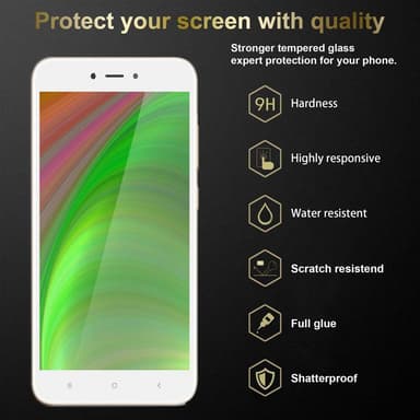 Skærmbeskytter Xiaomi RedMi NOTE 5A Beskyttelsesglas