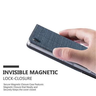 Sony Xperia Z3 Pungetui Cover Case (Blå)