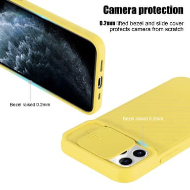 iPhone 11 PRO Cover Etui Case (Gul)