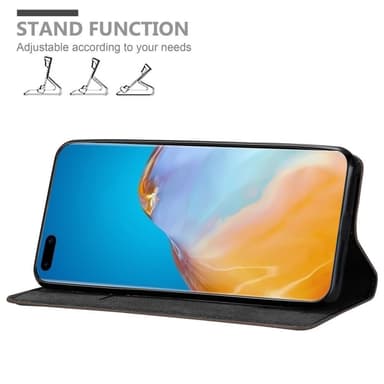 Huawei P40 PRO / P40 PRO+ Cover Etui Case (Brun)