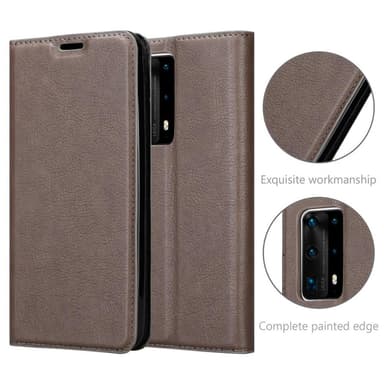Huawei P40 PRO / P40 PRO+ Cover Etui Case (Brun)