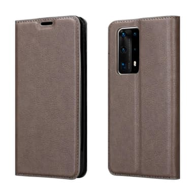 Huawei P40 PRO / P40 PRO+ Cover Etui Case (Brun)