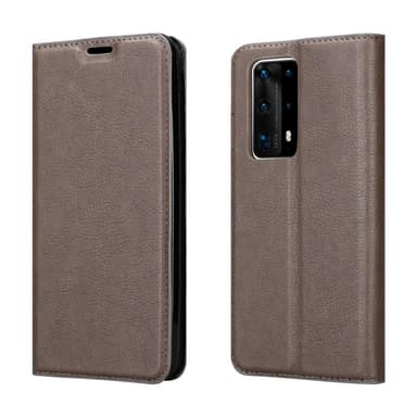 Huawei P40 PRO / P40 PRO+ Cover Etui Case (Brun)