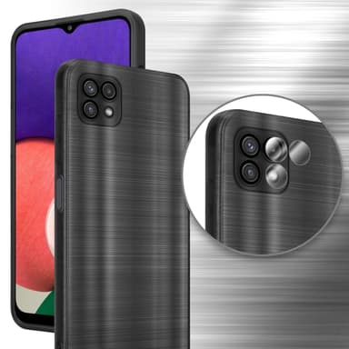 Cover Samsung Galaxy A22 5G Etui Case (Sort)