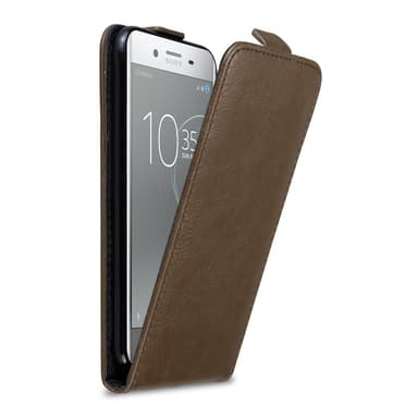 Sony Xperia XZ PREMIUM Pungetui Flip Cover (Brun)