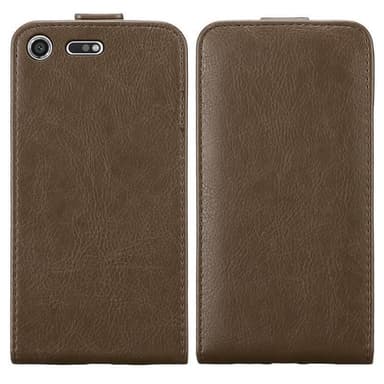 Sony Xperia XZ PREMIUM Pungetui Flip Cover (Brun)