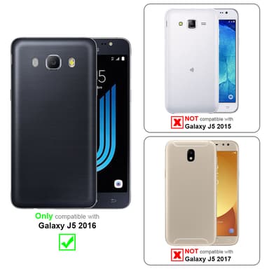 Samsung Galaxy J5 2016 Cover Etui Case (Rød)