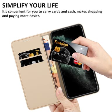 iPhone 11 PRO MAX Pungetui Cover Case (Lyserød)
