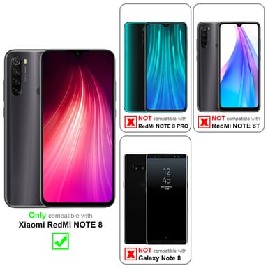 Xiaomi RedMi NOTE 8 Cover Etui Case (Brun)