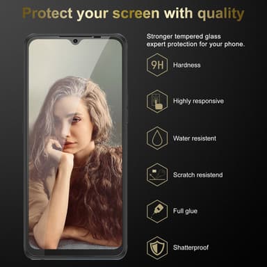 Umidigi Power 7 / 7S 3x Skærmbeskytter Beskyttelsesglas