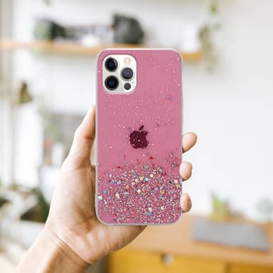 iPhone 12 / 12 PRO Cover Etui Case (Lyserød)