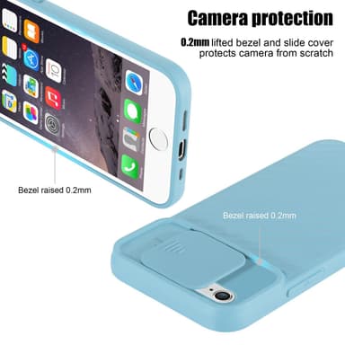 iPhone 6 / 6S Cover Etui Case (Turkis)