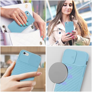 iPhone 6 / 6S Cover Etui Case (Turkis)