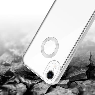 iPhone XR Cover Etui Case (Gennemsigtig)