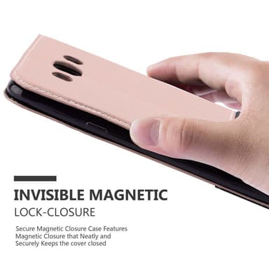 Samsung Galaxy J7 2016 Etui Case Cover (Lyserød)